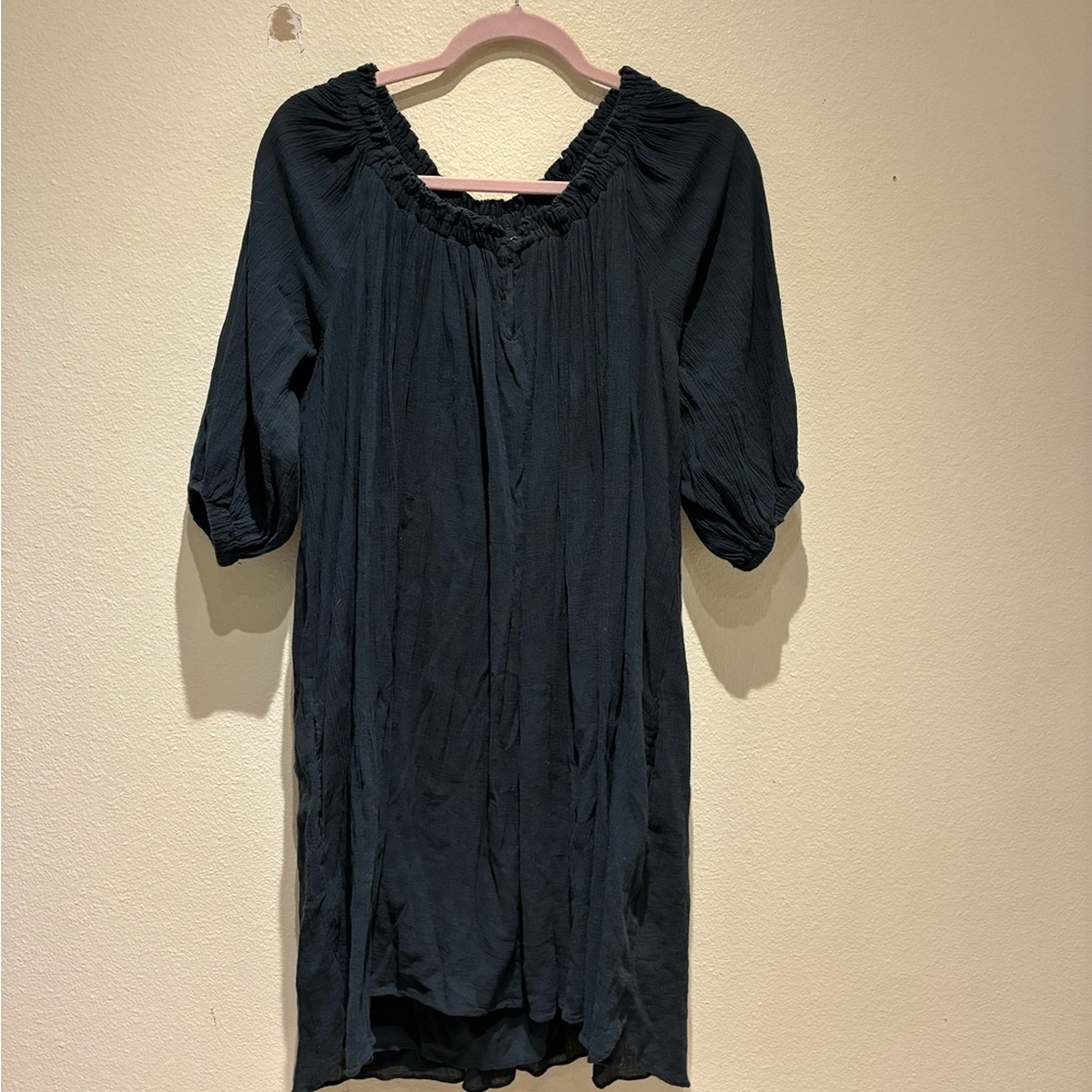 Etoile Isabel Marant Women’s Off Shoulder Mini Dress Gauze Resortwear Size 2 - Picture 2 of 9